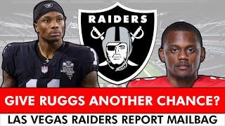 Should Raiders Give Henry Ruggs Another Chance? Raiders Rumors Mailbag Ft. Deandre Baker, Geno Smith