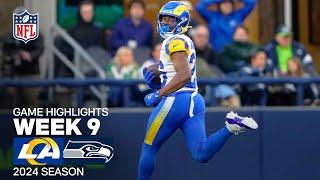 Los Angeles Rams vs. Seattle Seahawks Game Highlights | NFL 2024 Season Week 9