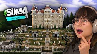 Building a Funeral Home with The Sims 4 Life and Death