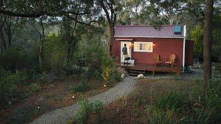 Inside a Secluded Swedish-Style Tiny House in North East Tasmania | Little Falu Tiny Home Tour