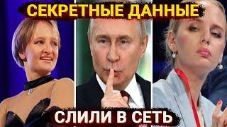 Провал ФСБ – в сеть слили данные о Кабаевой и дочерях Путина