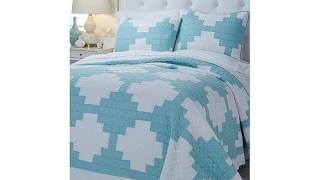 Sabrina Soto Napa 3piece Cotton Quilt Set