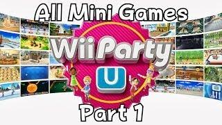 Wii Party U - All Mini Games Part 1