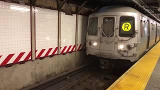 NYC Subway: Full HD 60fps: R46 F and R train Action