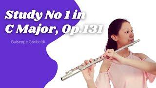 Giuseppe Gariboldi Study No 1 in C major, Op. 131 for flute