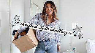 THIS IS THRIFTED?!... Thrifted Style Challenge | rachspeed