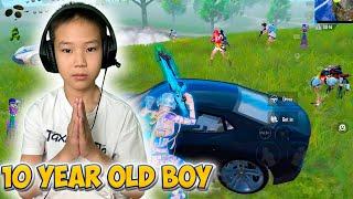 INSANE 10 YEAR OLD BOY GAMEPLAY IN PUBG MOBILE!