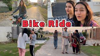 Chup kr bike chalai | assignment ki | sab say kaam krwaya 