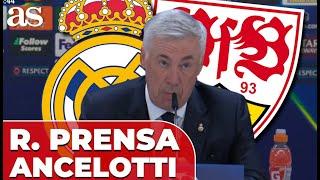 ANCELOTTI, rueda de prensa COMPLETA | REAL MADRID 2- STUTTGART 0 | CHAMPIONS LEAGUE