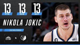 Nikola Jokic shows off his court vision with 13 AST vs. Nuggets 