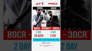 HIT 3  MARCO 2 DAY BOX OFFICE COLLECTION #shorts #theAJ #viralvideo #hit 3 #marco #nani #shortvideo