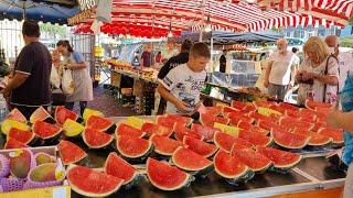 Market Day Marktplatz Mannheim Germany