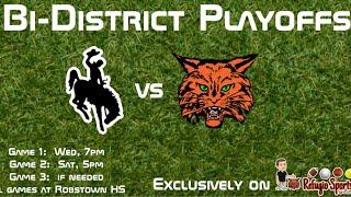 2024:  Bi-District Baseball Playoffs:  Game 2:  Refugio vs Premont