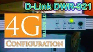 Dlink 4G LTE WiFi Router Configuration