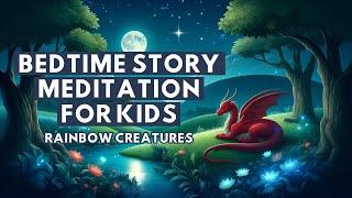 Cozy Rainbow Creatures | Bedtime Story Meditation | Help Kids Feel Calm