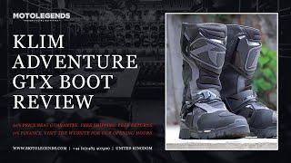 Klim Adventure GTX boot review