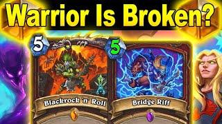 Control Riffs Warrior Is Actually Broken?! | Christian Hearthstone