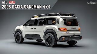 New !! 2025 Dacia Sandman 4x4 Unveiled - The Ultimate Off-Road Adventure Companion