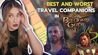 I Rate the BEST and WORST Travel Companions in Baldur's Gate 3!