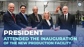 “Azerbaijan Coca-Cola Bottlers” LLC’s new production facility opened in Ismayilli