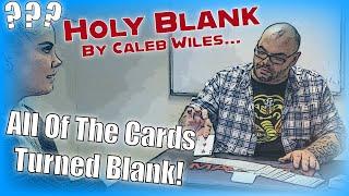 Holy Blank By Caleb Wiles | Card Magic!