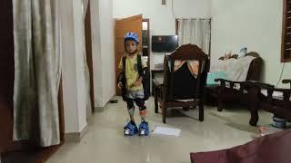 Budding steps in skating#kidsvideo#kidslearning #kid #kidsports#skating