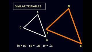 Similar and Congruent Triangles. Dr. Dawes Video Tutoe..Canterbury Tuition..