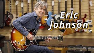 Eric Johnson playing vintage guitars at Norman's Rare Guitars