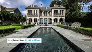 $2.99 million Grosse Pointe Shores mansion is elegant