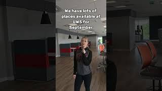 Find your place at #UWS. Call our #Clearing team on 0800 027 1000 and start your #LifeAtUWS in 2024.