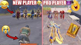 PRANKSQUAD RANDOM RICH PLAYERSVS NEW PLAYERWITH REVENGEPUBG MOBILE