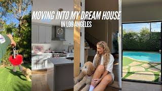 I MOVED INTO MY DREAM HOME IN L.A ! | empty house tour, moving and unpacking !!