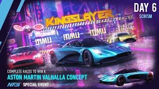 Aston Martin Valhalla Concept ( Kingslayer ) day 6 | NFS: no limits