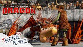 Hiccup's Viking Test ️  | How To Train Your Dragon  | Movie Moments | Mega Moments