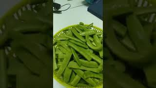 asmr satisfying healthy food #green beans yummy yummy!#short vedio#viral