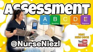 ASSESSMENT STATION : NMC OSCE   #nurseniezl #niezl2023