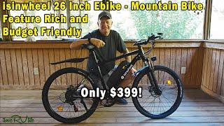 isinwheel 26 Inch Ebike Mountain Bike   Feature Rich and Budget Friendly