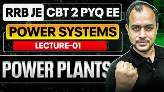 Lec-01 | Power Plants | Power Systems | RRB JE CBT 02 PYQ | Ankit Goyal | One Man Army