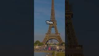 Fun fact #5: The Eiffel Tower Grows Taller in Summer?!  #facts #video #fun #fyp #shorts