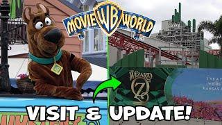 Movie World Visit & Update! | NEW Rides Update, Holiday Crowds, & MORE!