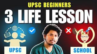  3 Life Lessons for UPSC Beginners   |  CSE Strategy 2026 |  UPSC Tamil