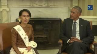 President Obama & State Counselor Aung San Suu Kyi