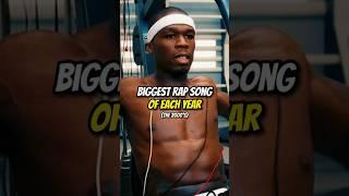 Biggest Rap Song Of Each Year (The 2000's) #shorts #hiphop #rap