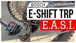 Smart System : Bosch TRP Automatik Schaltung EASI zur EUROBIKE vorgestellt