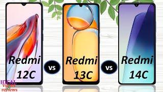 Xiaomi redmi 12C vs redmi 13C vs redmi 14C