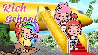 Poor Girl In Rich School | Toca Life Story | Toca Boca