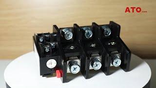 3-Phase Thermal Overload Relay for Protecting AC Motors