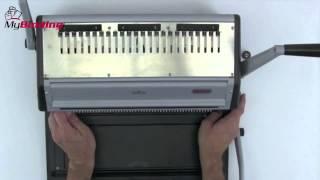 Tamerica Versabind M Modular Manual Binding Machine Demo