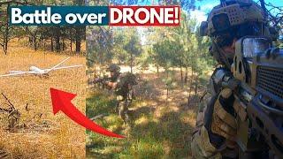 INTENSE Airsoft Battle over DOWNED DRONE! | 1862 | American Milsim | Part 1