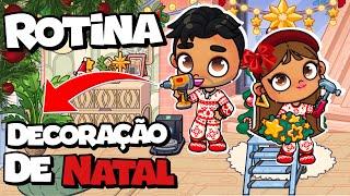 ROTINA | DECORAÇÃO DE NATAL, NOTÍCIAS DA  BEBê ABANDONADA  EP.09 |AVATAR WORLD ROTINAS E HISTÓRIAS